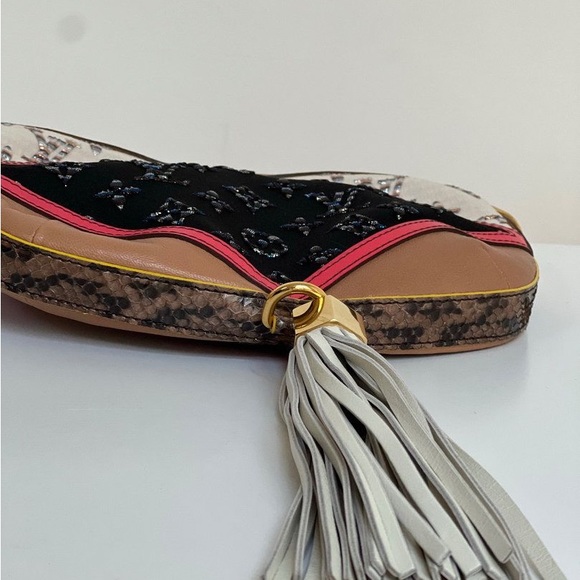 LOUIS VUITTON MONOGRAM NIGHTBIRD POCHETTE BLACK Limited Edition Release - Picture 5 of 9